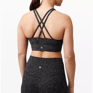 Lululemon Energy Bra high neck long line